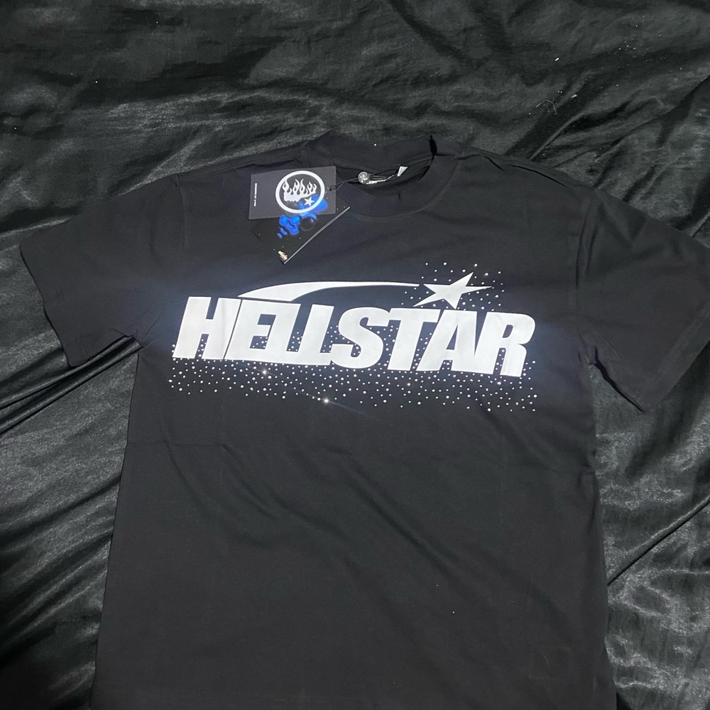 Black Hellstar Graphic T-Shirt